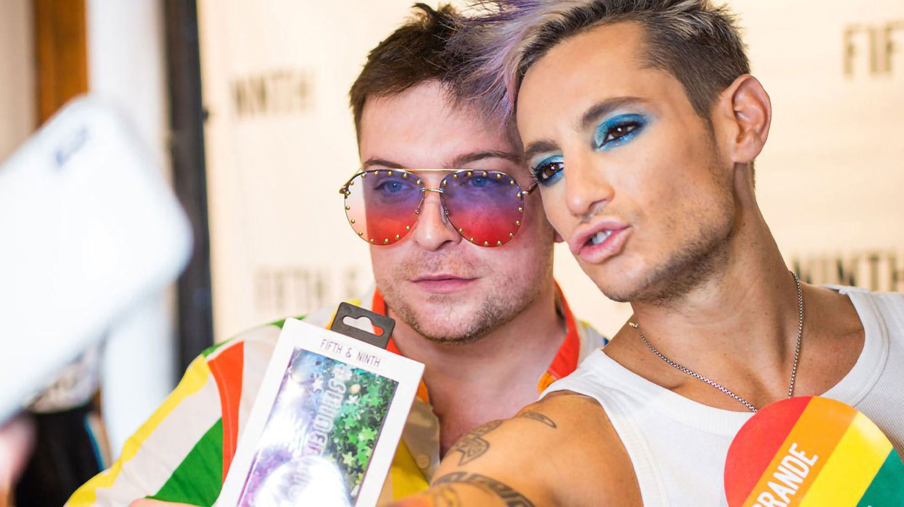 Frankie Grande X Fifth & Ninth Pop-Up Event