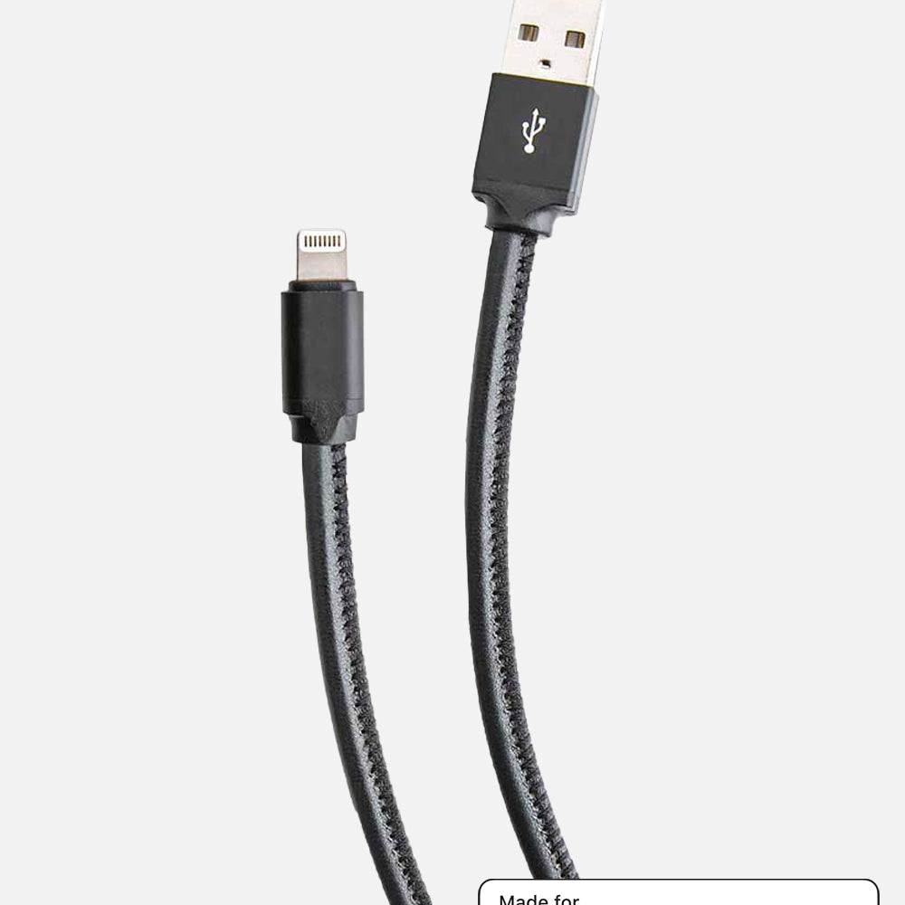 Genuine Leather Charging Cable – 3 FT