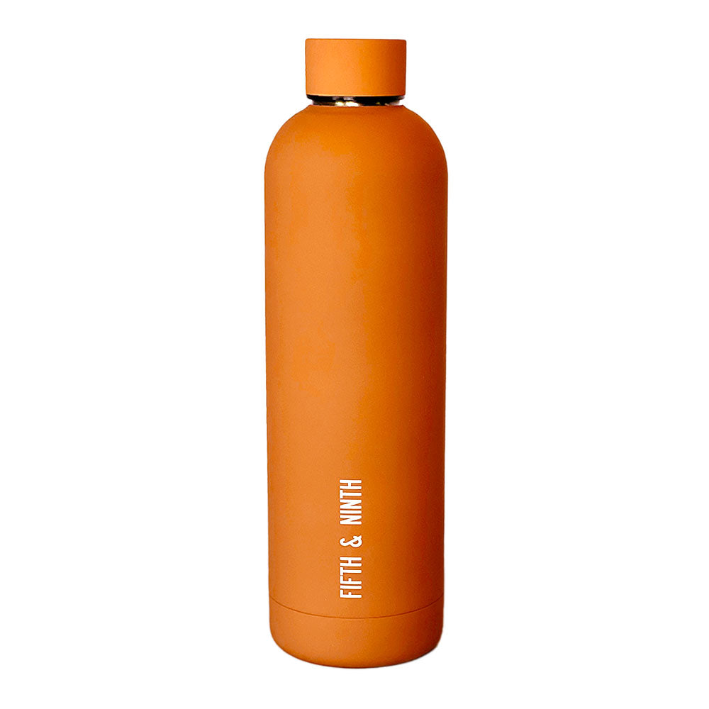 Chill-Its 5152 750 ml Orange Insulated Stainless Steel Water Bottle