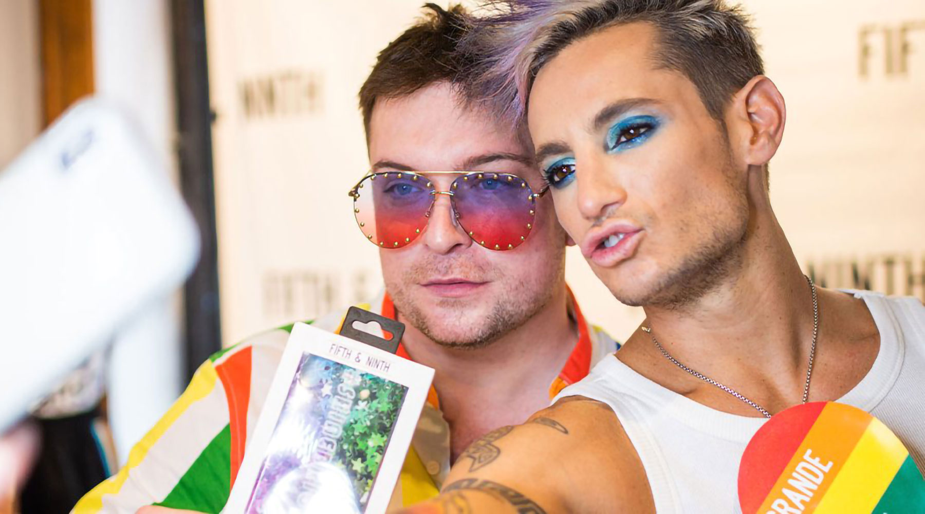 Frankie Grande X Fifth & Ninth Pop-Up Event