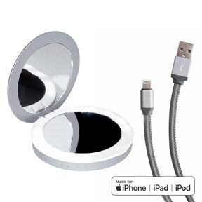 Beauty Bank & Cable Bundle - Apple MFi Certified Lightning Cable for iPhones & iPads, 3-Ft