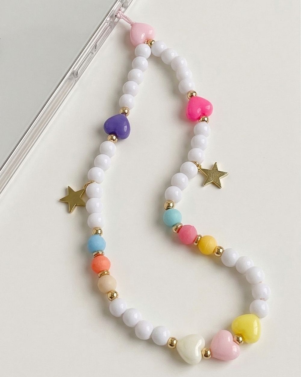 Beaded Phone Charm Strap