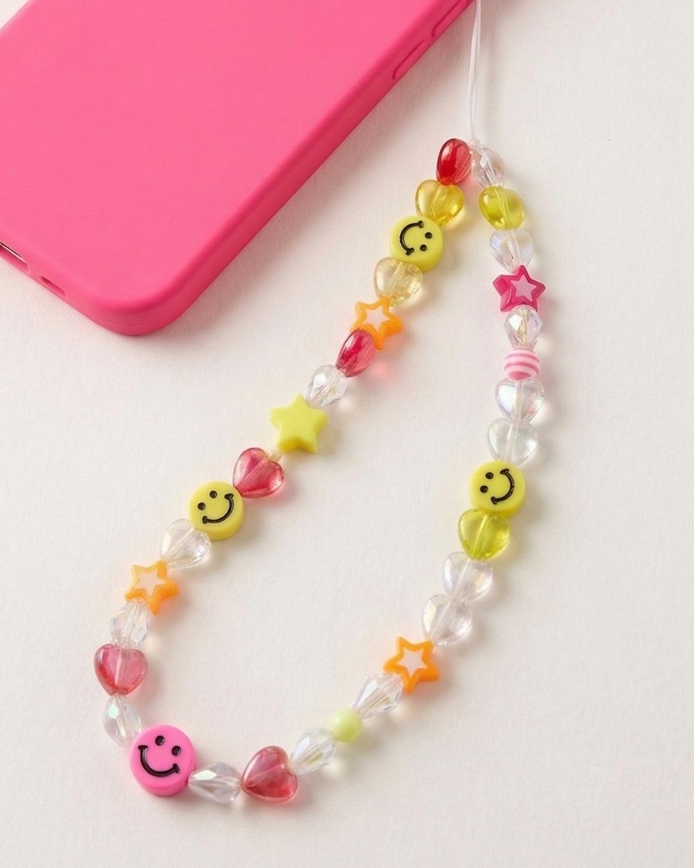 Beaded Phone Charm Strap