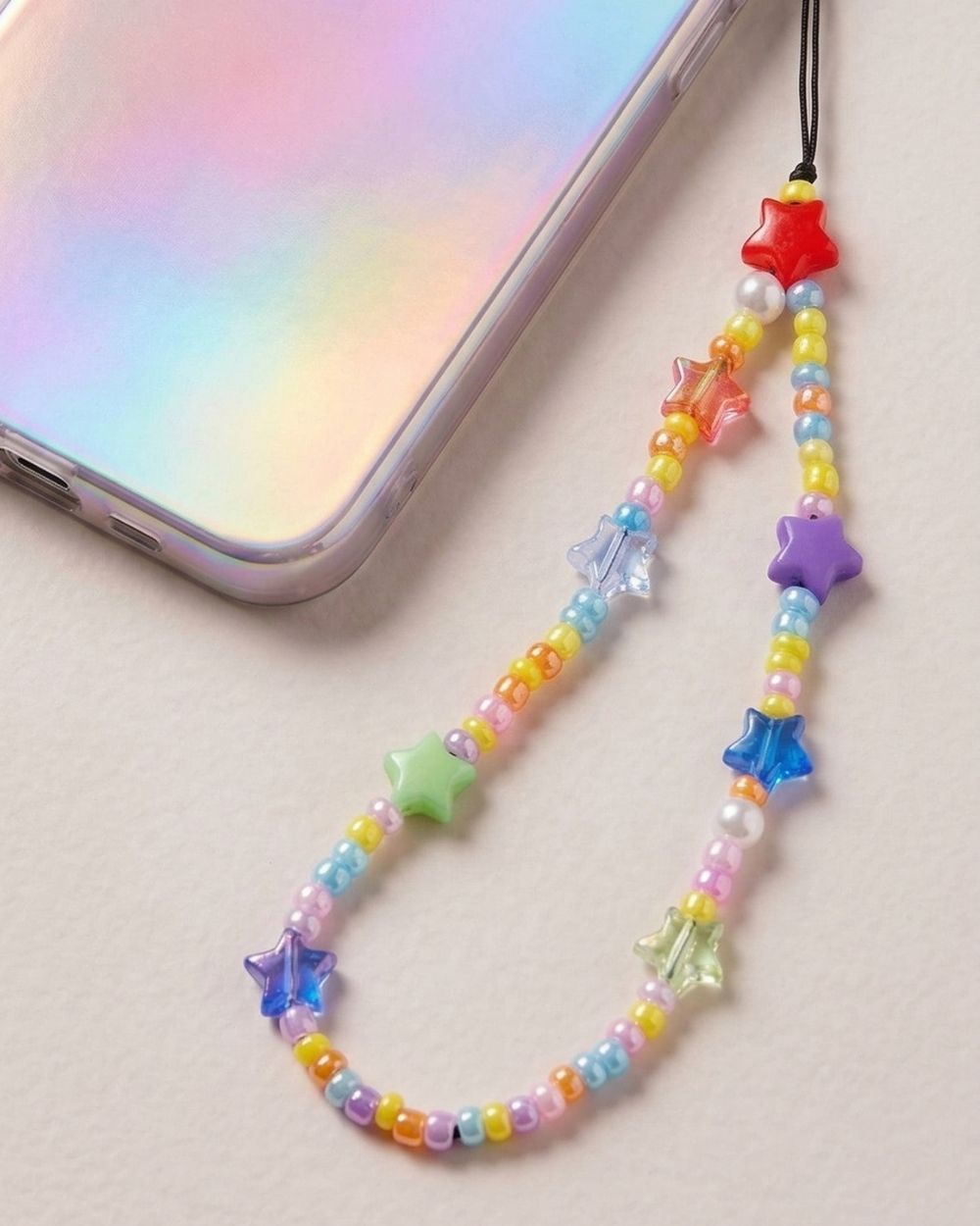 Beaded Phone Charm Strap