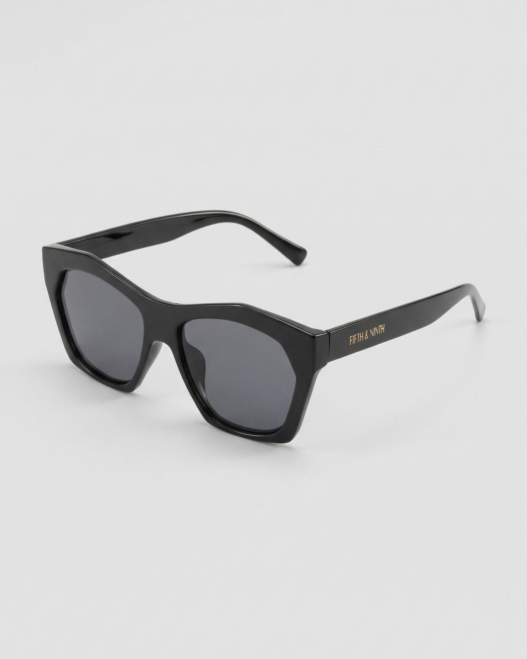 Clara | Geometric Oversized Polarized Sunglasses | Fifth & Ninth
