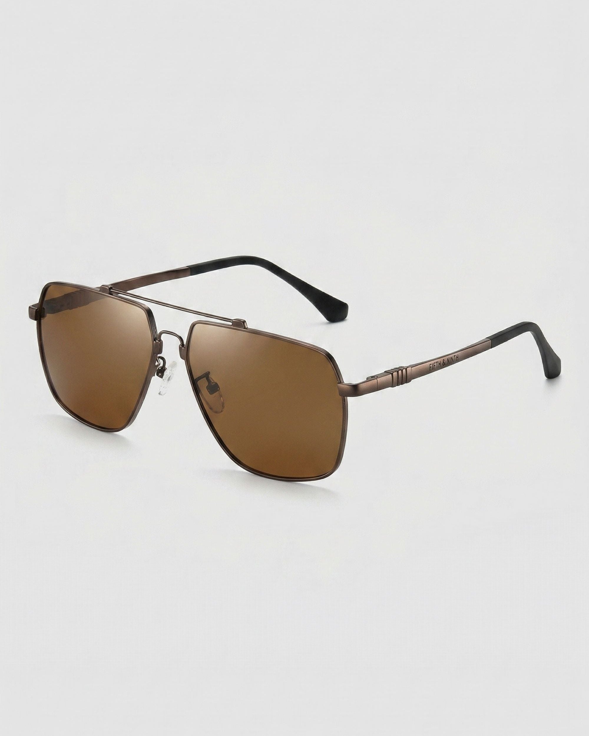 Knox | Unisex Round Polarized Sunglasses | Fifth & Ninth – Fifth