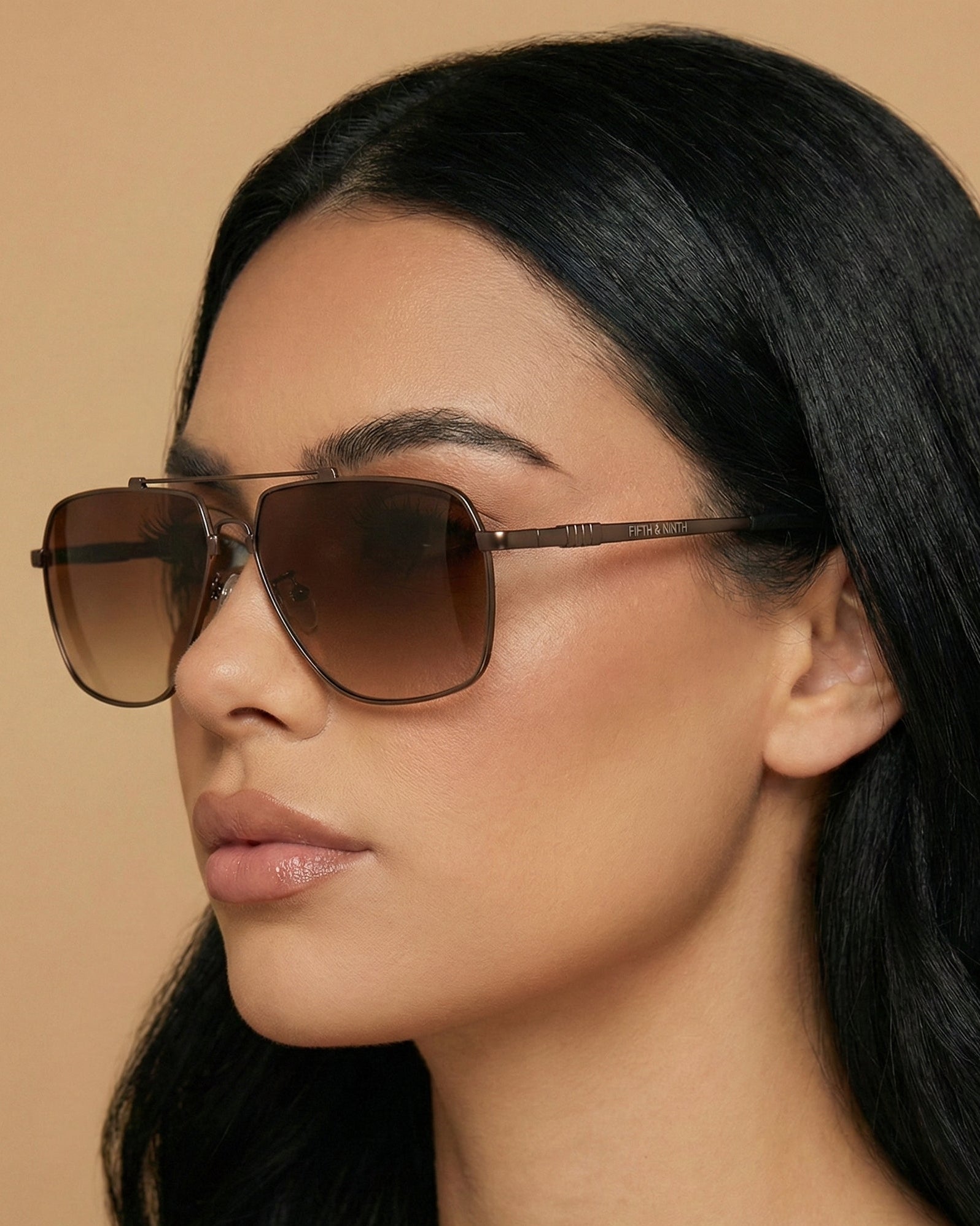 East | Unisex Aviator Polarized Sunglasses | Fifth & Ninth – Fifth