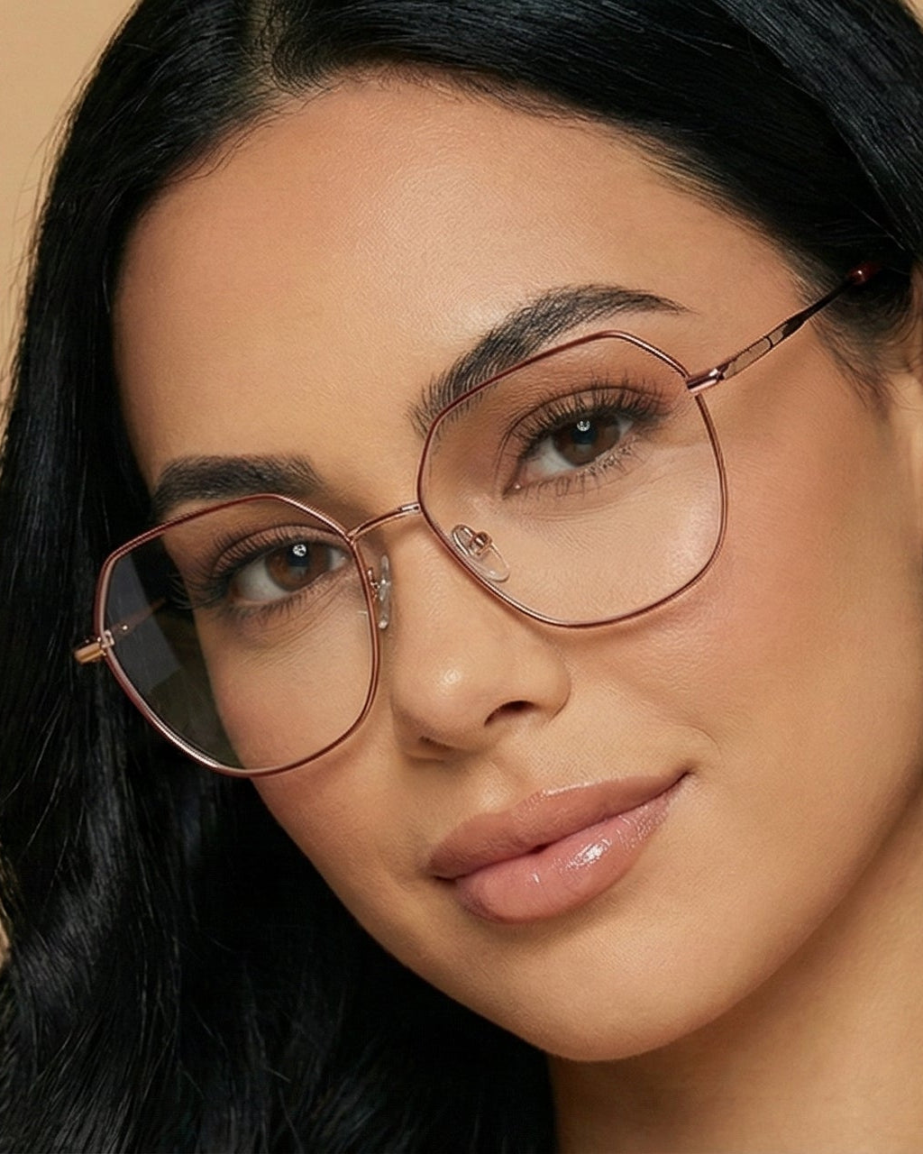 Selena Optique メガネ Selena | Geometric Blue Light Glasses | Fifth & Ninth – Fifth and