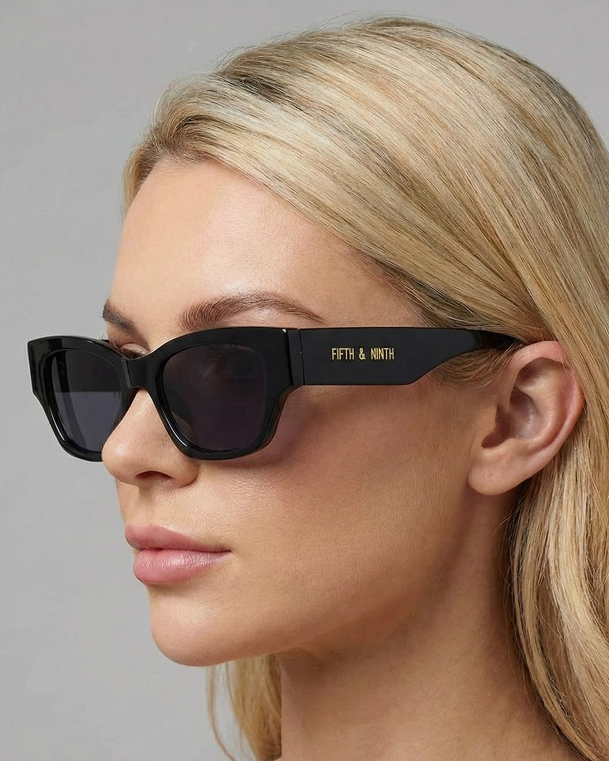 Andi | Oval Cat-Eye Polarized Sunglasses | Fifth & Ninth  display picture 3