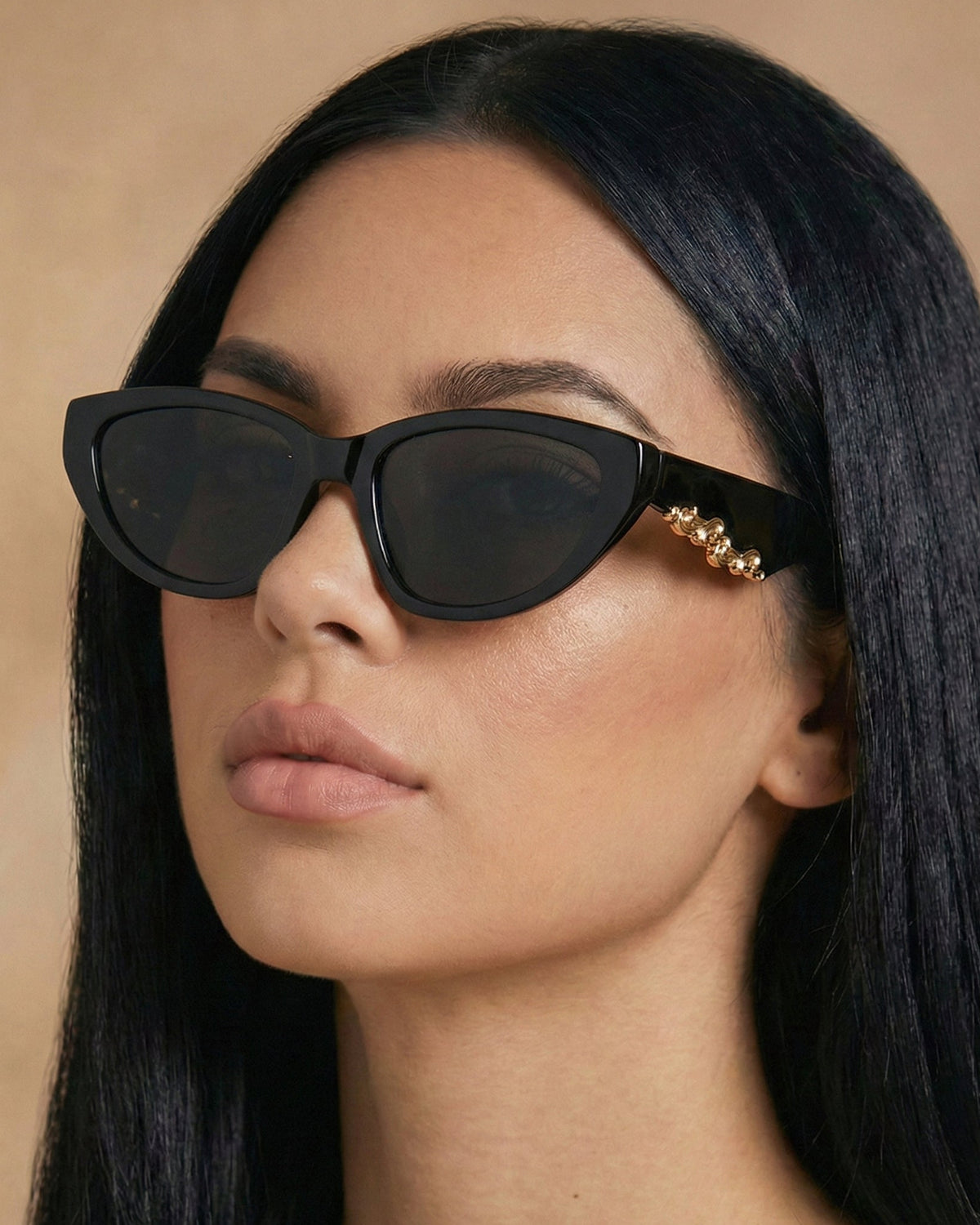 Polarized Cat-Eye Sunglasses with Flexible Gnarlon Frames Amazon.com: HPIRME Round Cat Eye Glasses Frames Polarized  main image 4