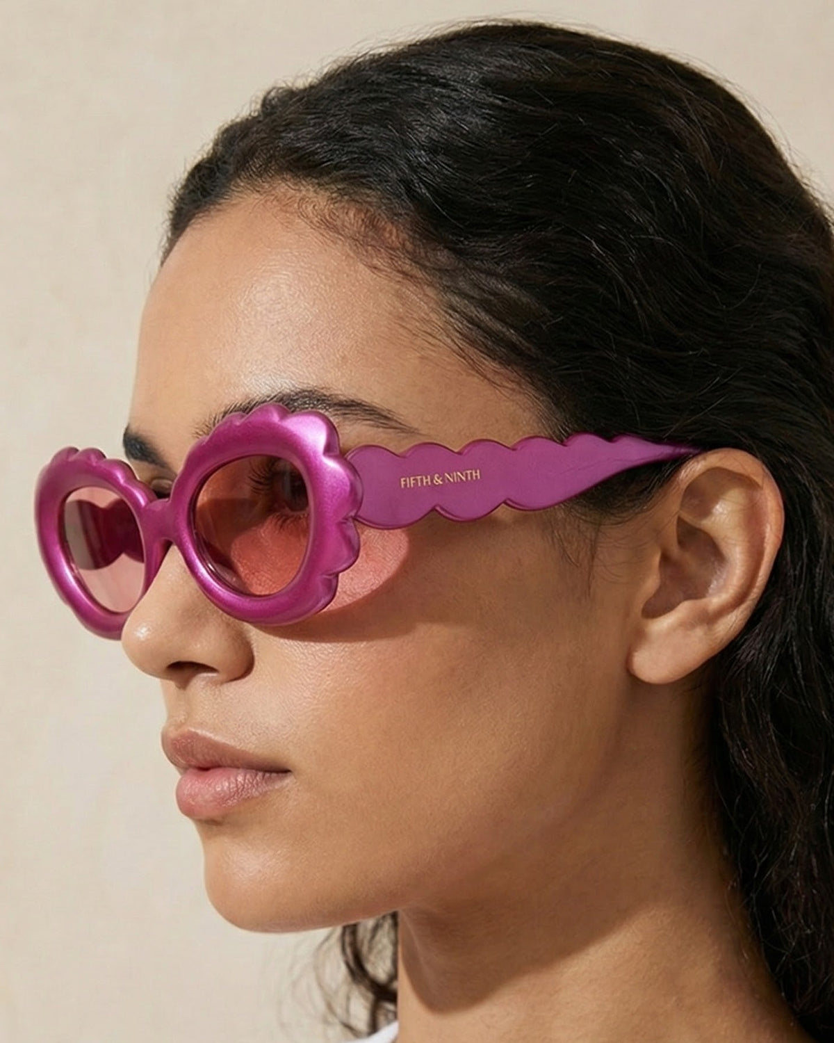 Lilah | Flower Polarized Sunglasses | Fifth & Ninth – Fifth 