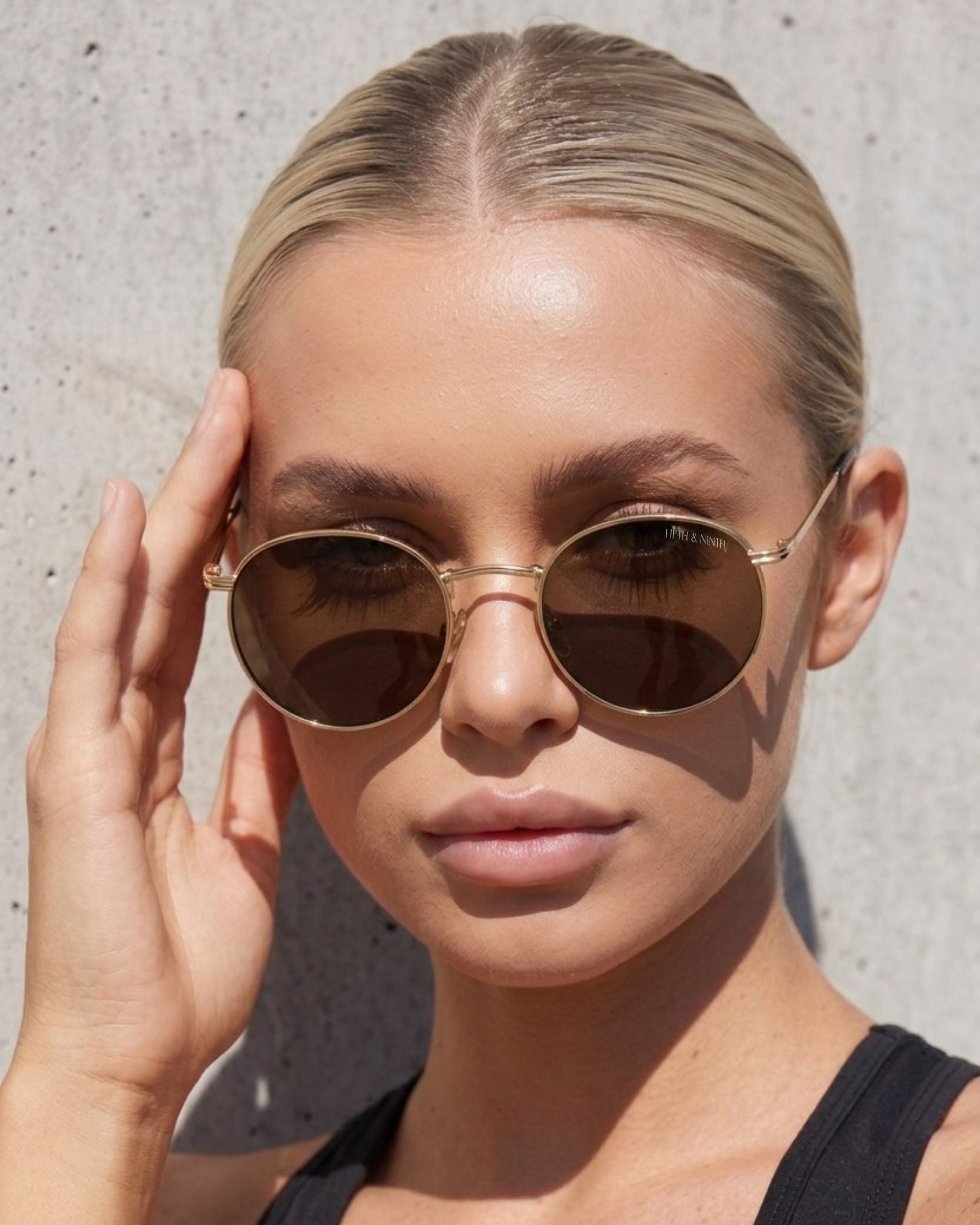 ファントム Jackson | Classic Round Sunglasses | Fifth & Ninth – Fifth and Ninth