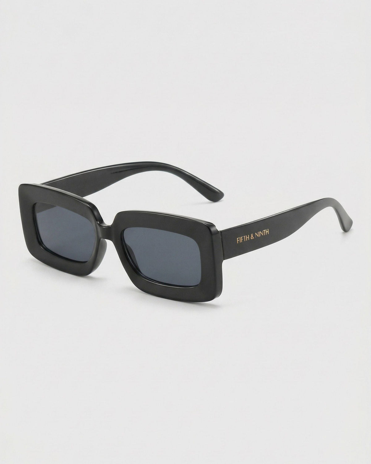 ?New Black Rectangle Polarized Sunglasses Fashion Trendy Narrow Square Women Classic Trendy Rectangle Polarized Sunglasses SJ2285  main image 3