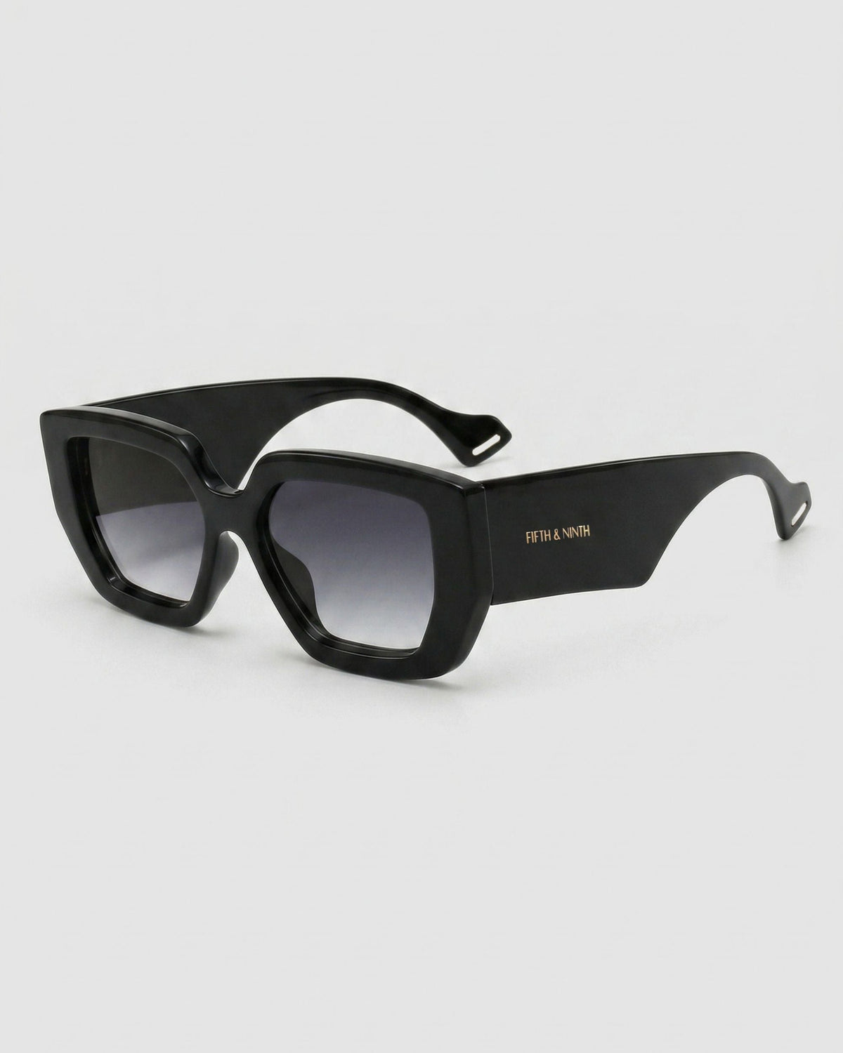 Classic Square Semi-Rimmed Polarized Sunglasses for Men & Women - UV Protection Ben Sherman William Polarized Soft Square Classic – Eyedictive main image 3