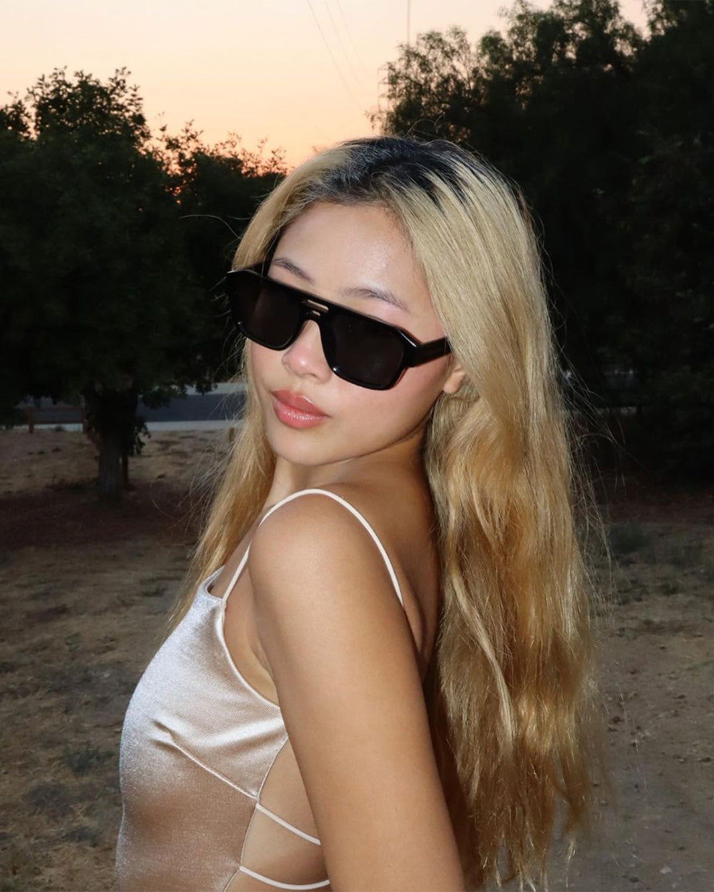 Alix | Aviator Polarized Sunglasses | Fifth & Ninth – Fifth and Ninth