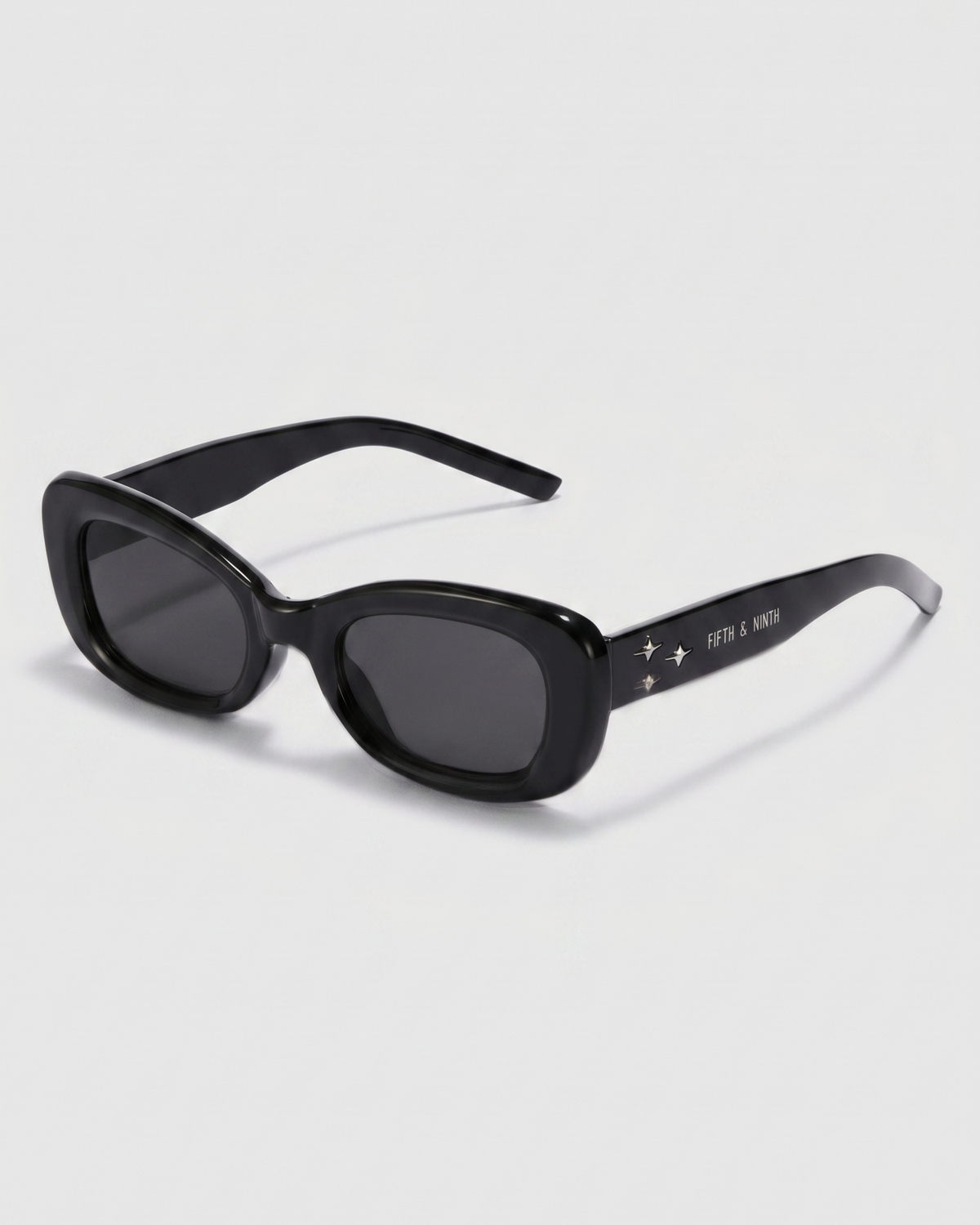 Embellished Black Sunglasses with radient Black Lenses Amazon.com: Rodeo Queen Angel Womens Fashion Sunglasses  main image 2
