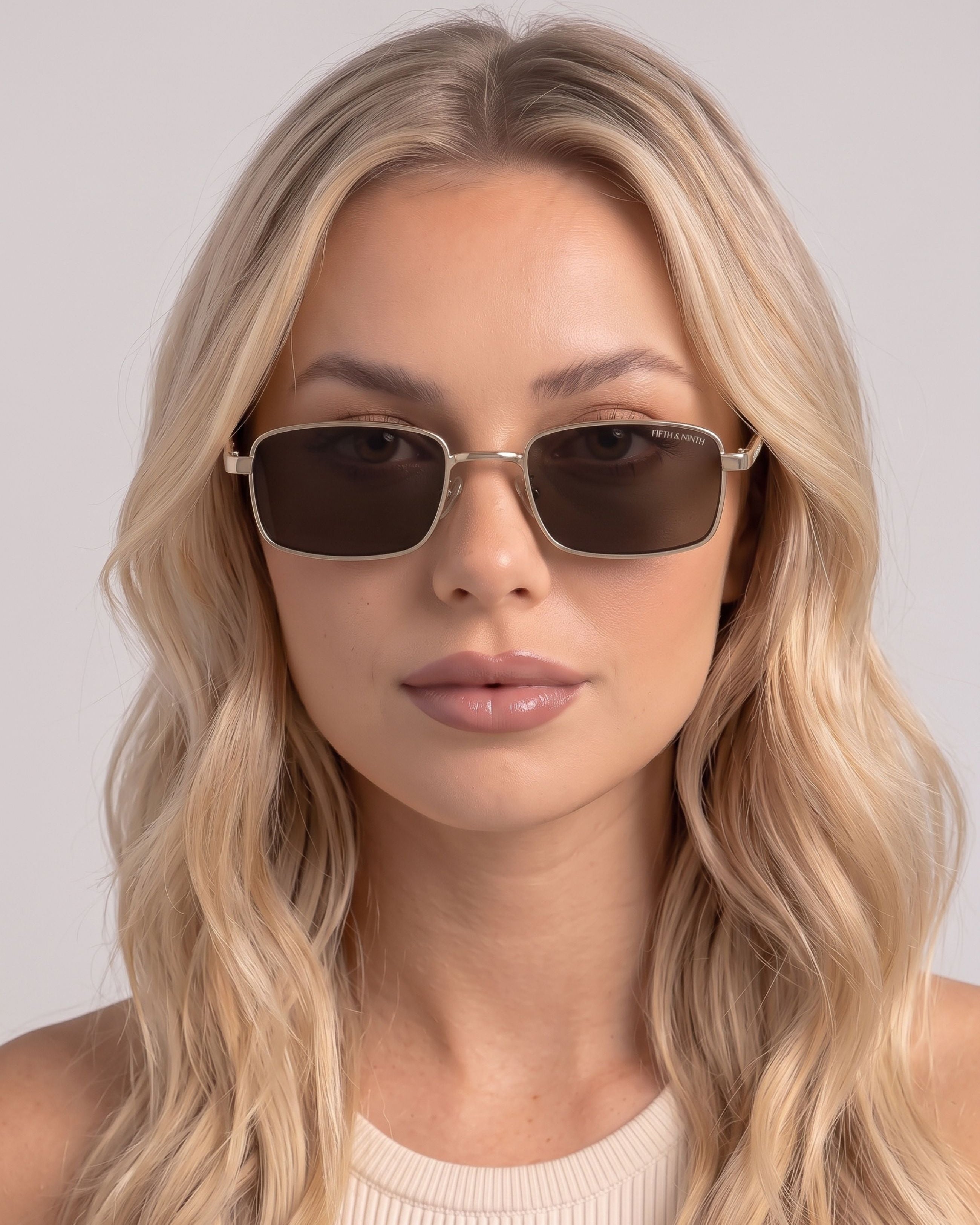 Birdie | Rectangle Polarized Sunglasses | Fifth & Ninth – Fifth