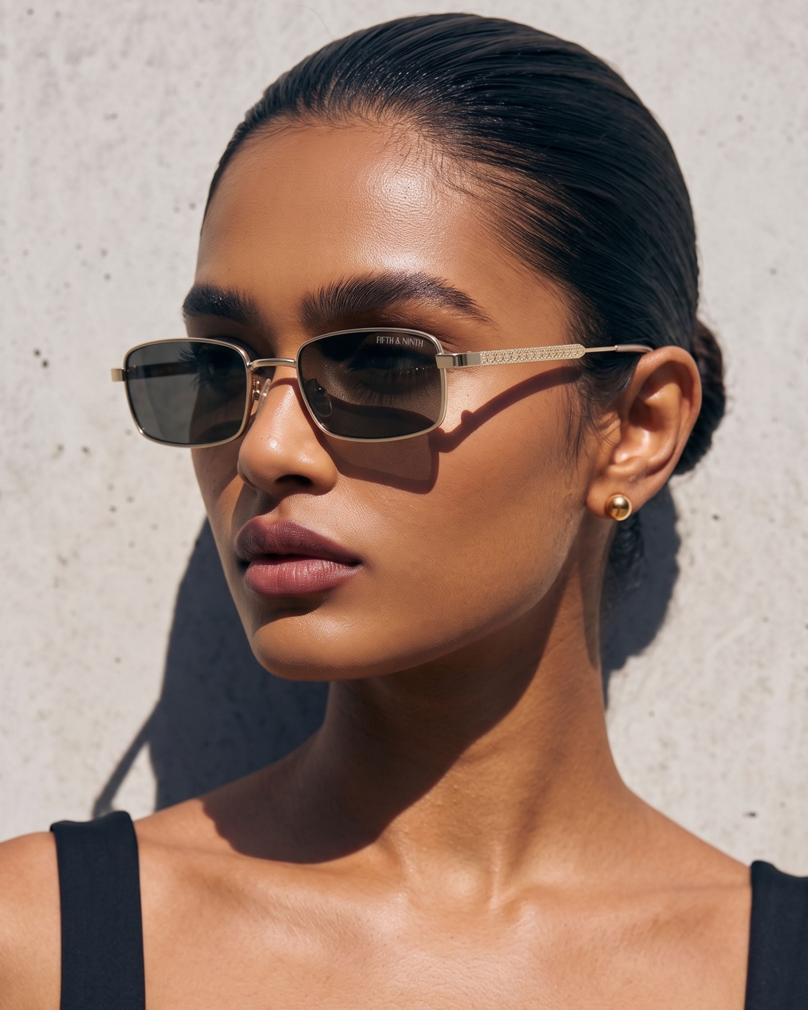 Birdie | Rectangle Polarized Sunglasses | Fifth & Ninth – Fifth