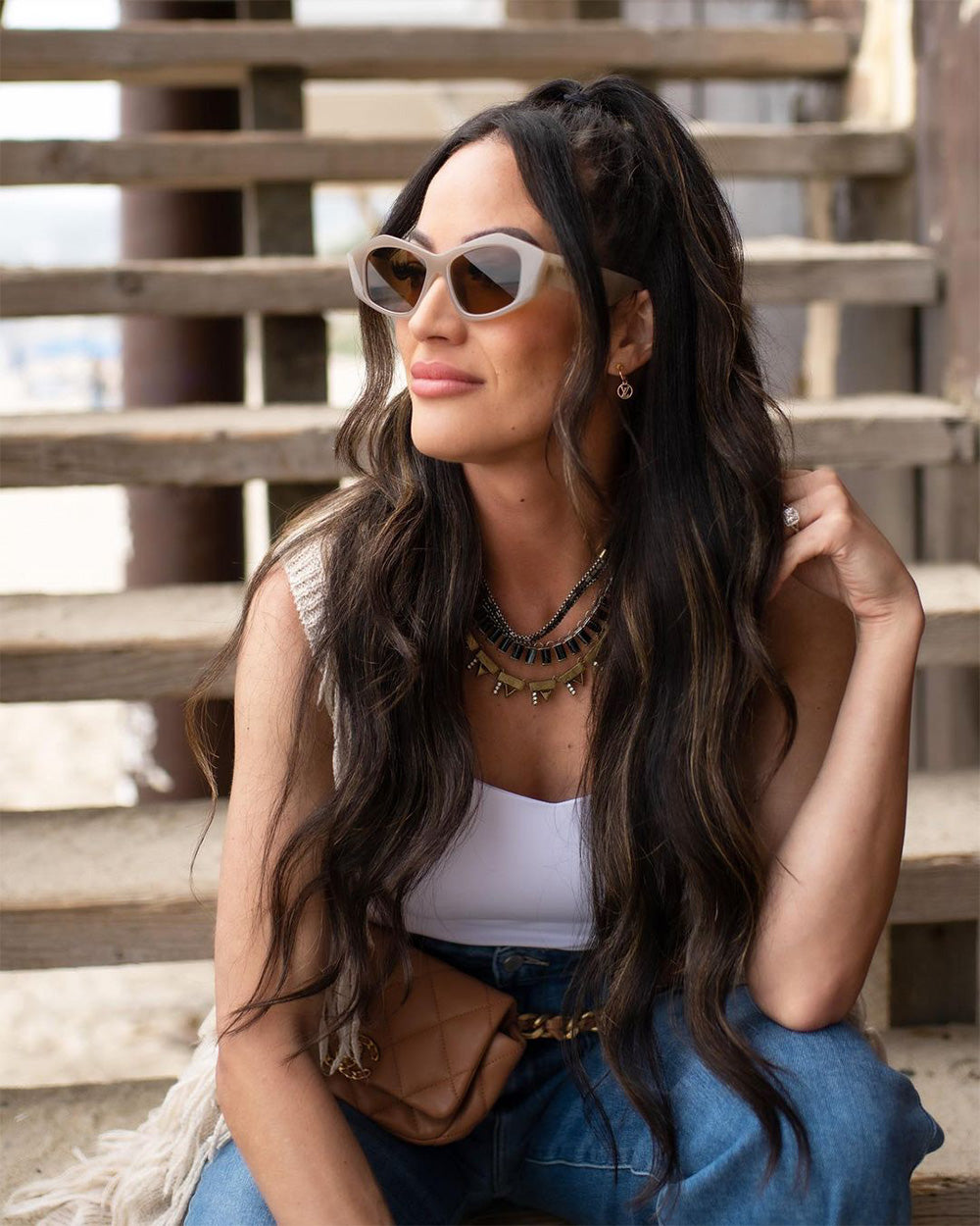 Zaria | Geometric Sunglasses | Fifth & Ninth – Fifth and Ninth