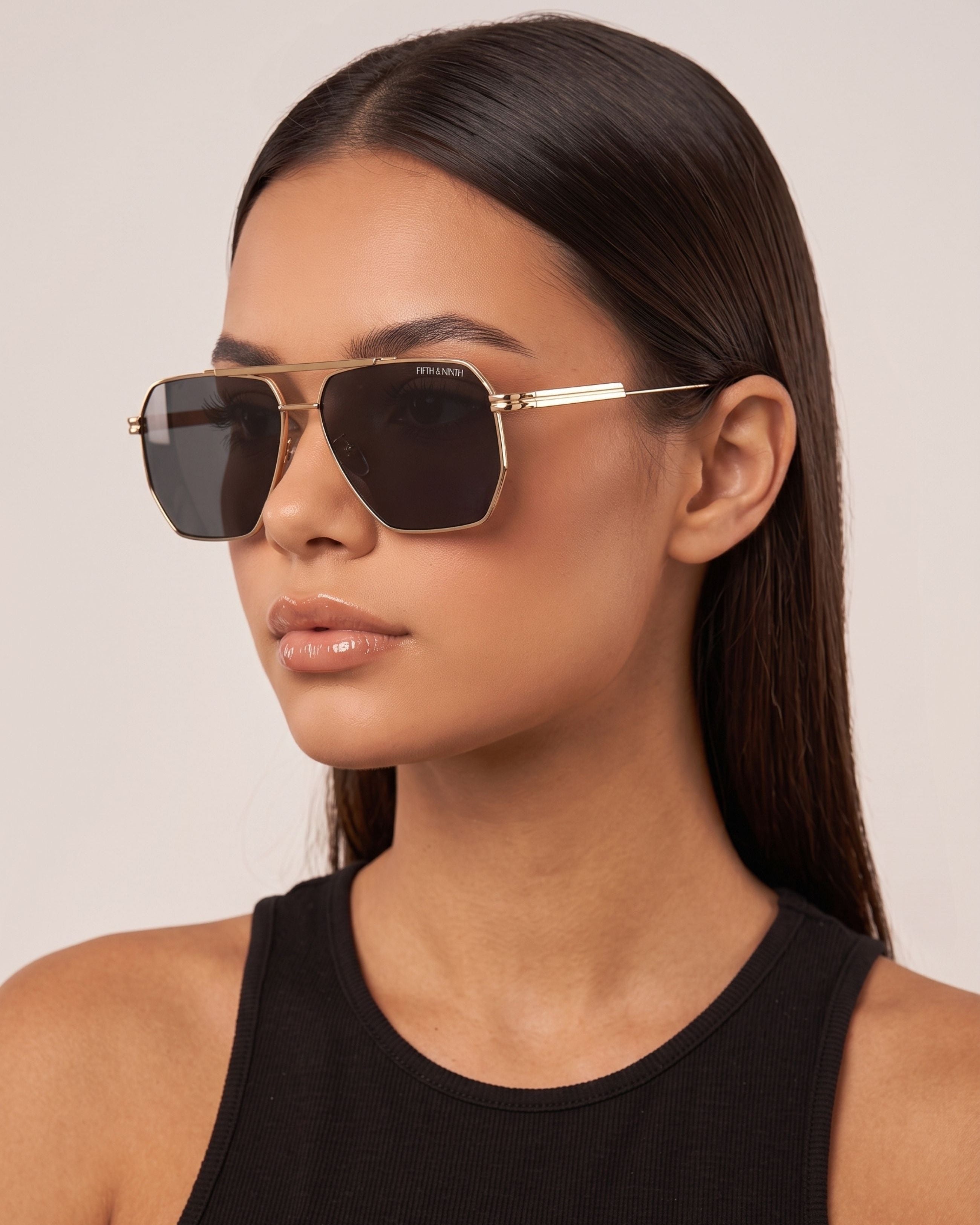 Nola | Aviator Polarized Sunglasses | Fifth & Ninth – Fifth and Ninth