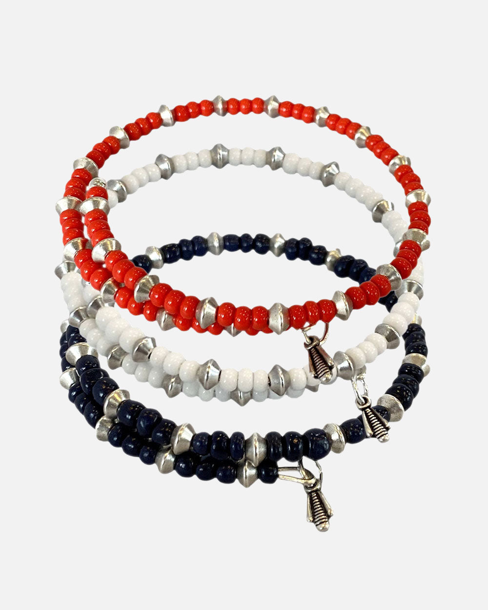 Mia Wrap Bracelet Bundle - Silver