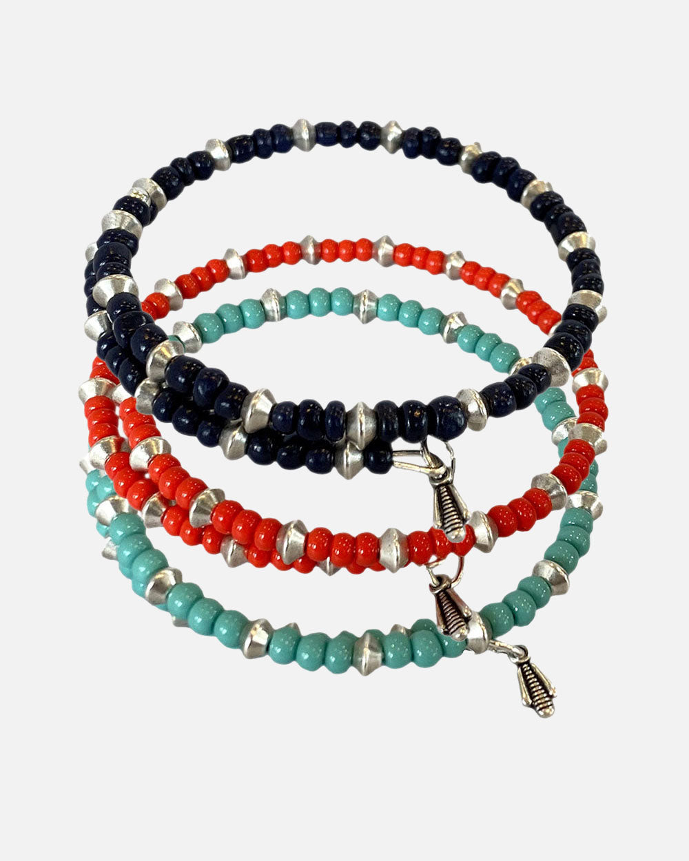 Mia Wrap Bracelet Bundle - Silver