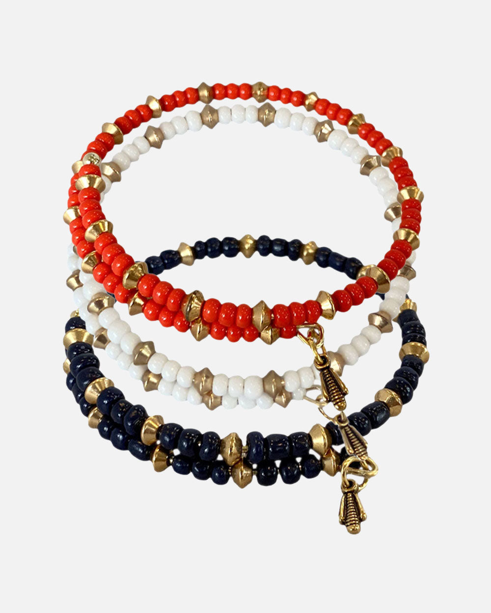 Mia Wrap Bracelet Bundle - Gold