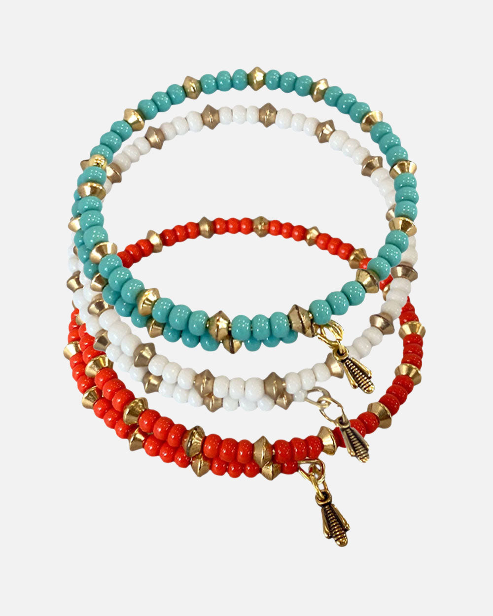 Mia Wrap Bracelet Bundle - Gold