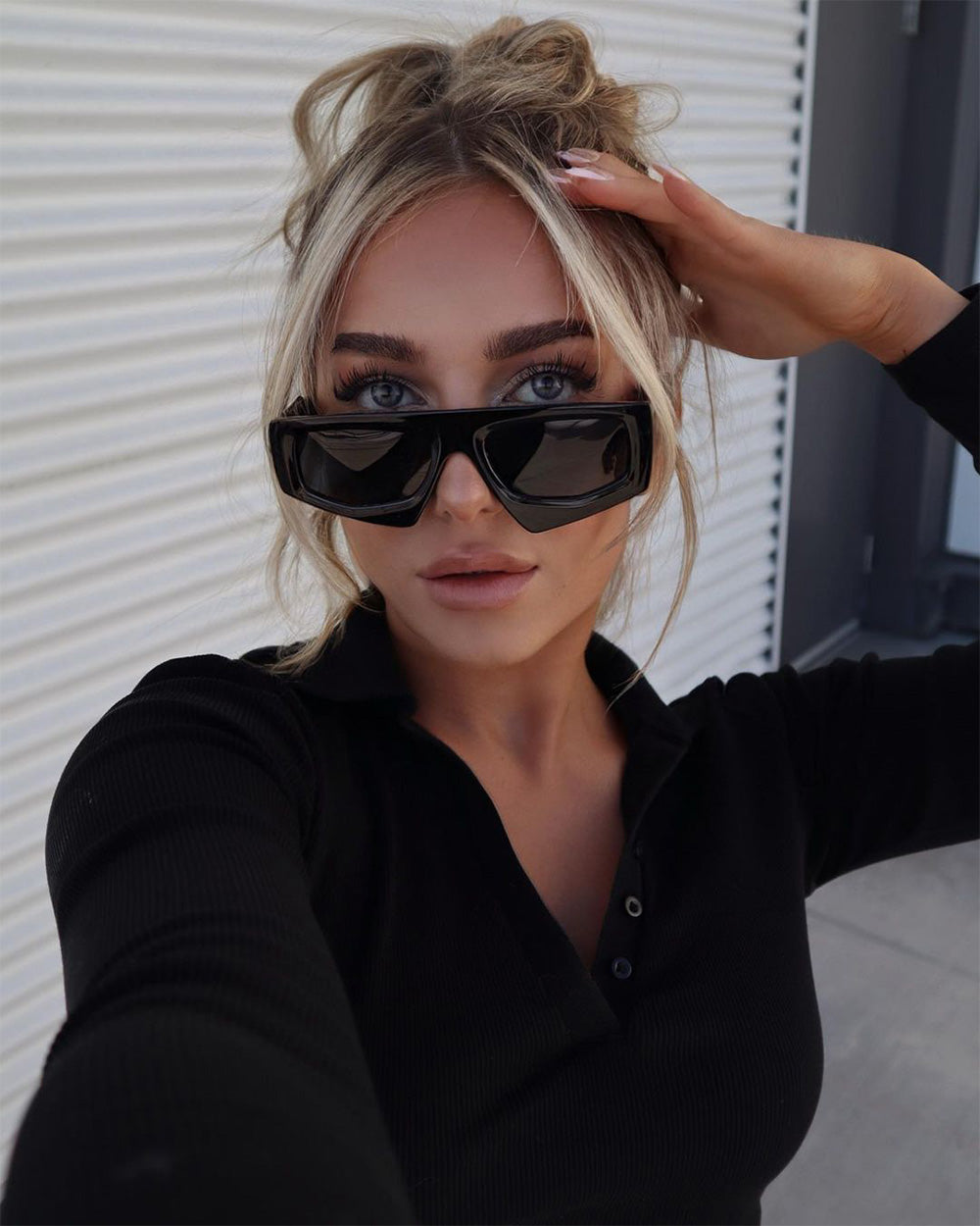 Ivy | Asymmetric Polarized Sunglasses | Fifth & Ninth – Fifth and