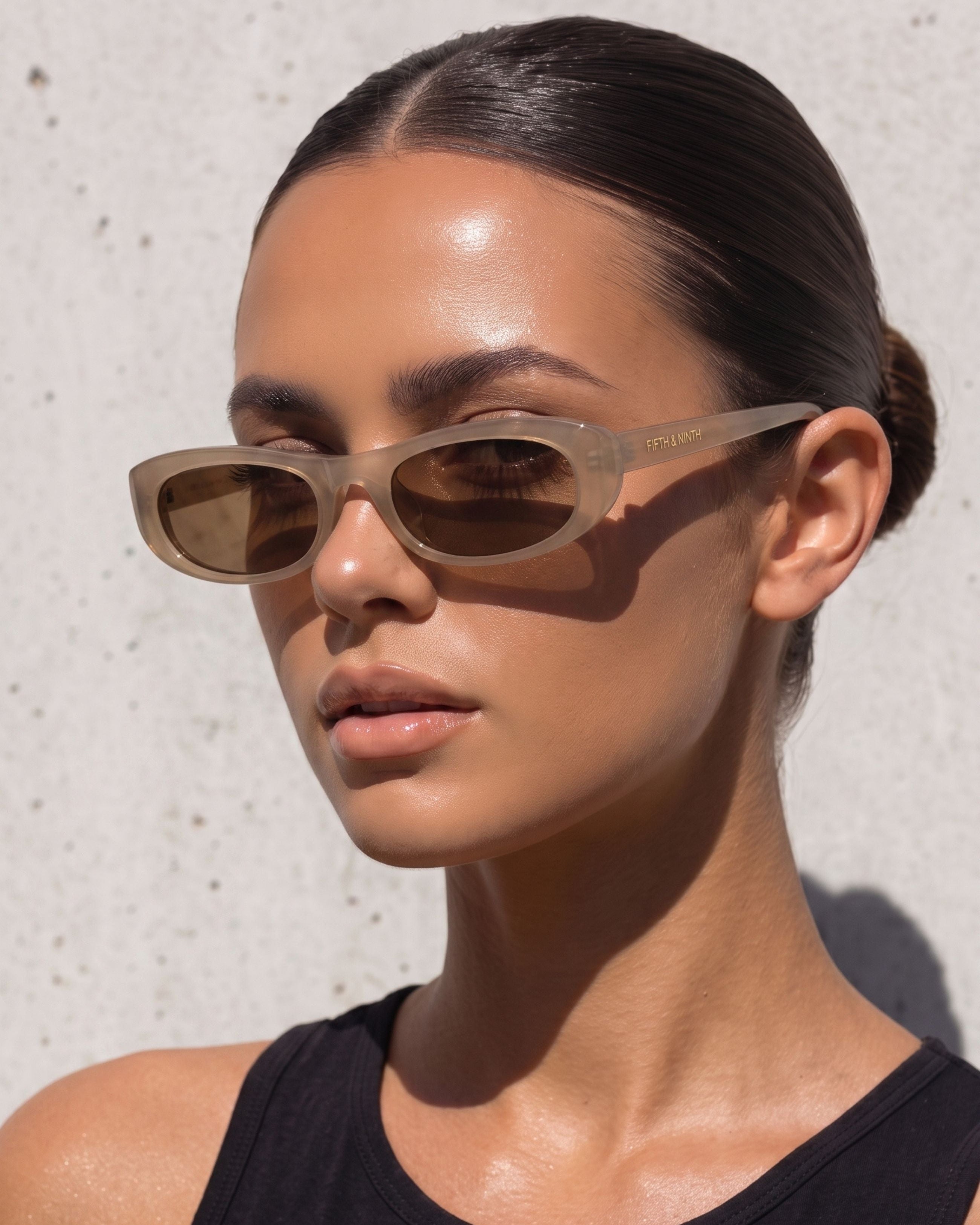 Nina | Oval Polarized Sunglasses | Fifth & Ninth – Fifth and Ninth