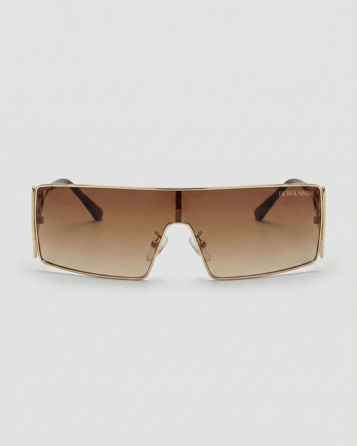 Y2K Large Rectangular  Carmel Sunglasses. Y2k Large Sunglasses - Etsy main image 4