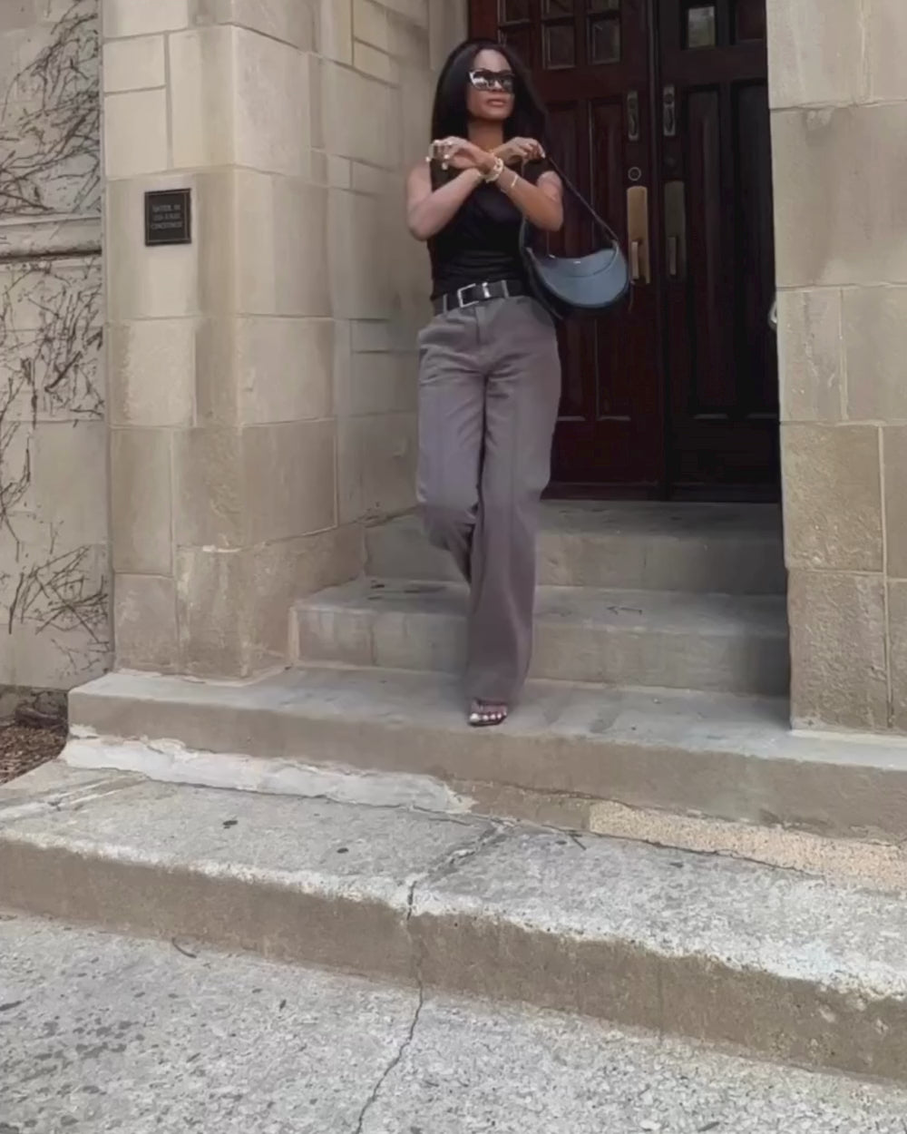 Clara | Geometric Oversized Polarized Sunglasses | Fifth