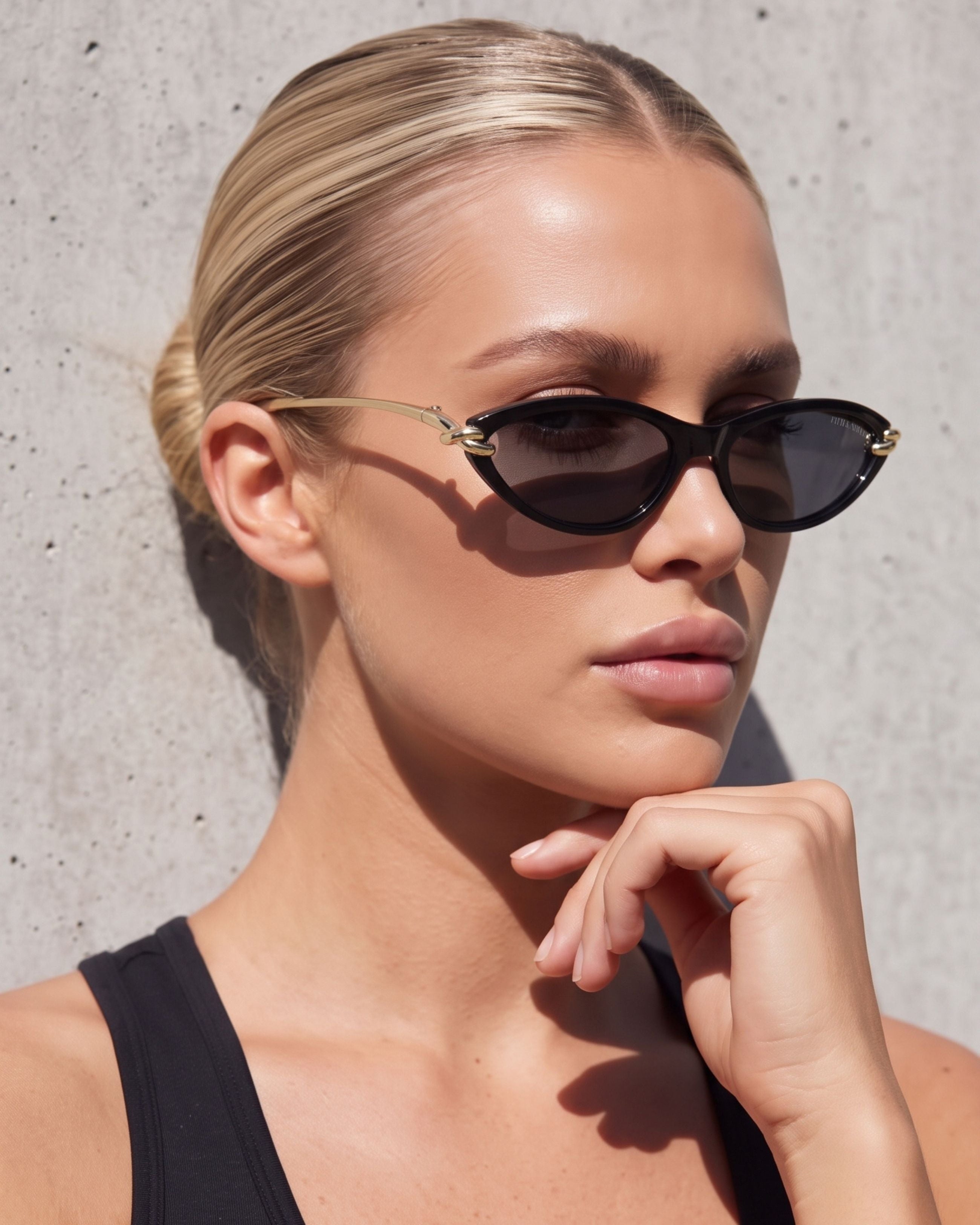 Saskia | Cat-Eye Polarized Sunglasses | Fifth & Ninth – Fifth and