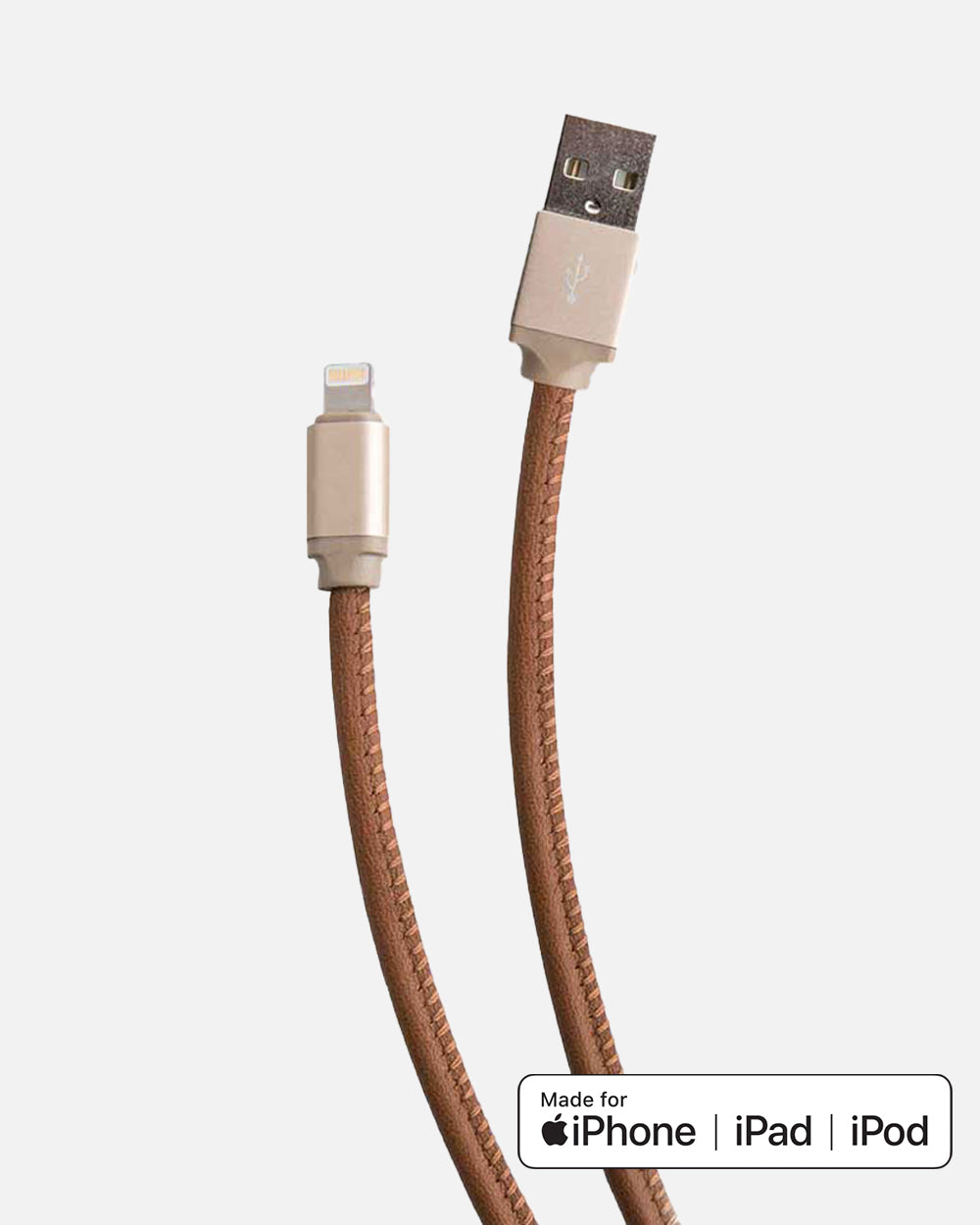 Genuine Leather Charging Cable – 3 FT