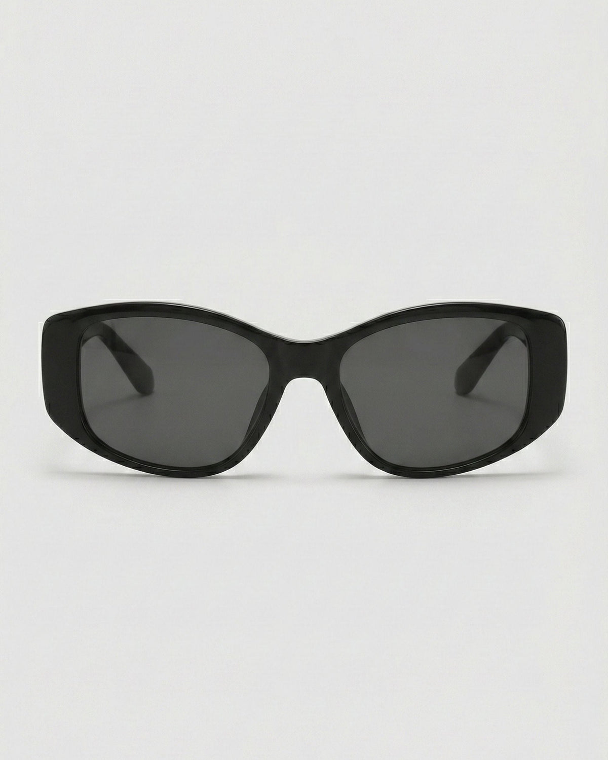 Black Geometric Sunglasses Geometric Sunglasses Gnomeshgh | UV400 Acetate Frame  main image 2