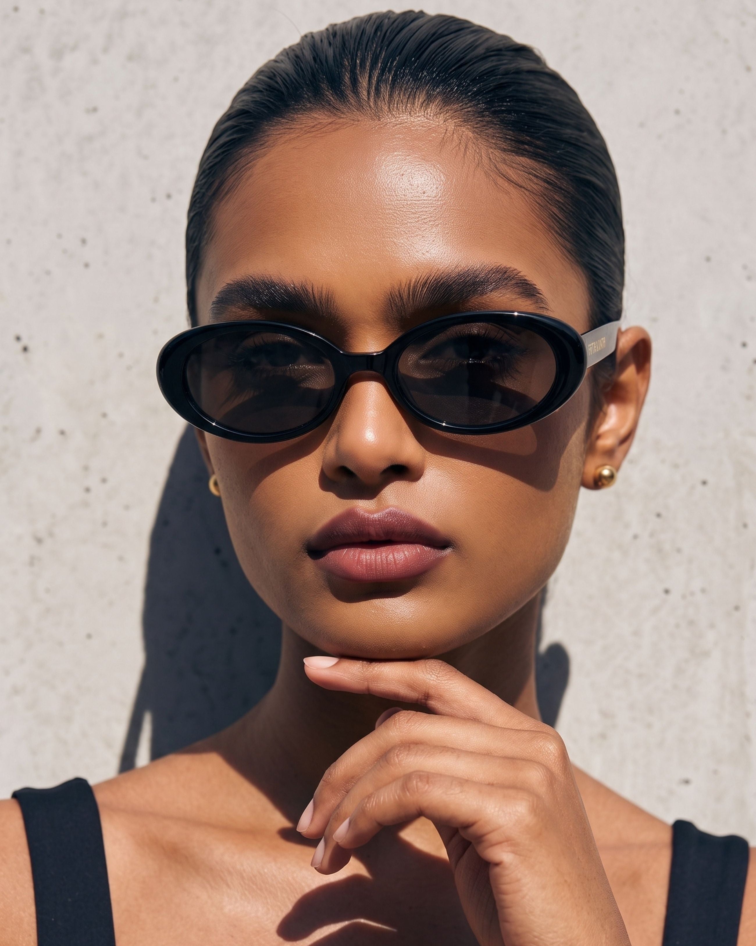 Taya | Wide Oval Polarized Sunglasses | Fifth & Ninth – Fifth and