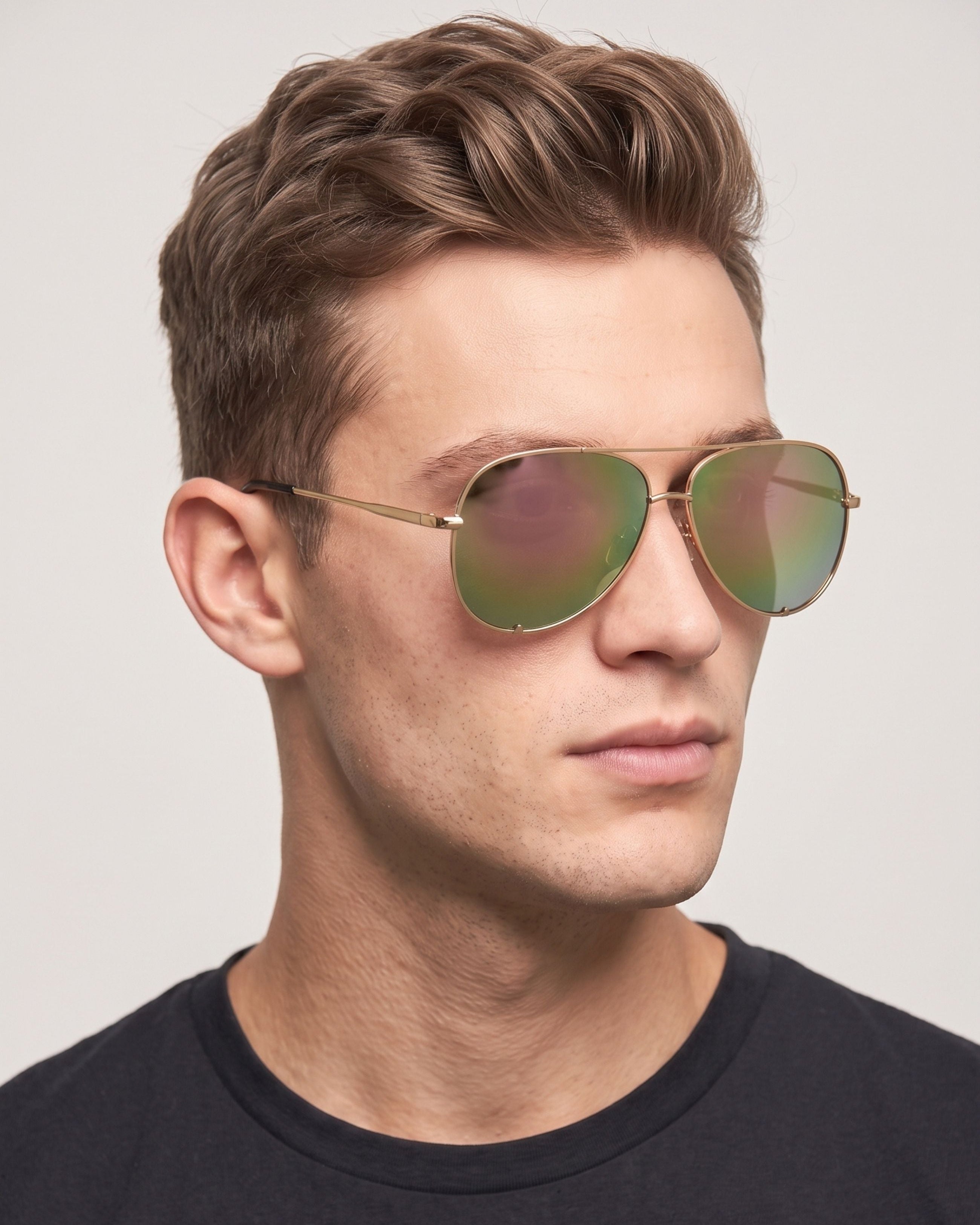 Walker | Gradient Aviator Polarized Sunglasses | Fifth & Ninth