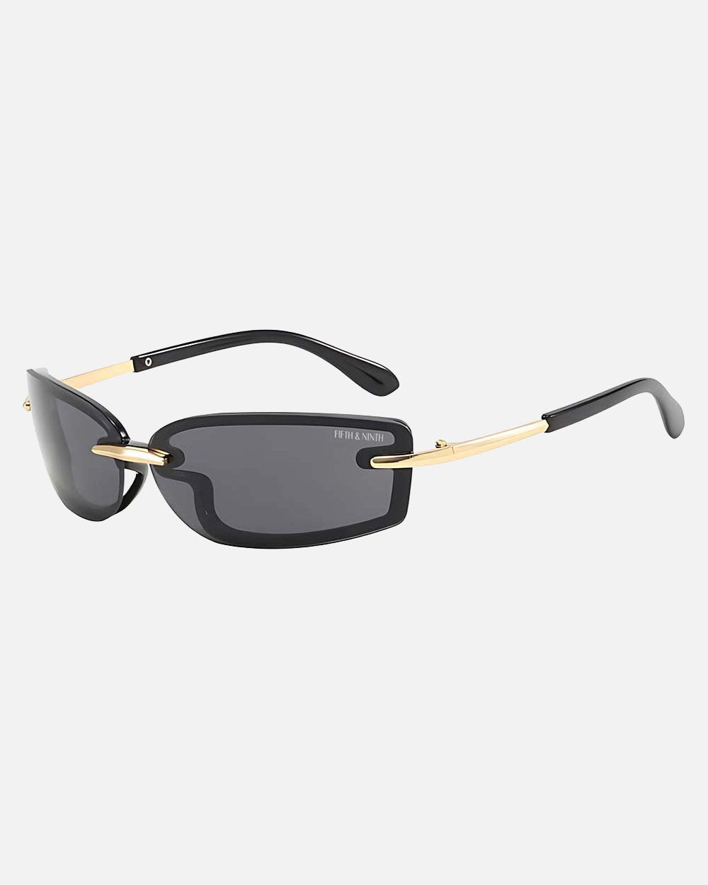 Zuri | Rimless Wraparound Sunglasses | Fifth & Ninth – Fifth and Ninth