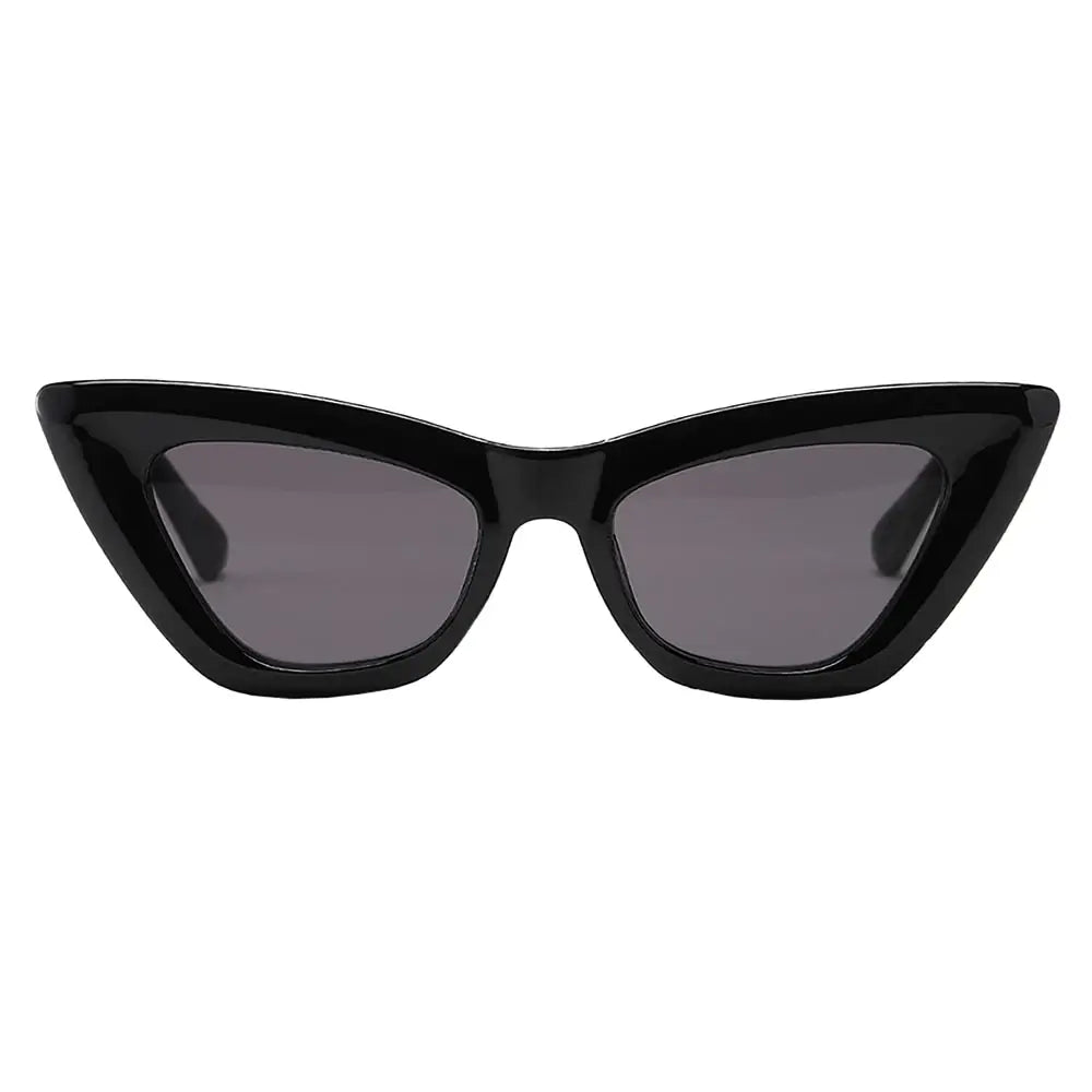 Siena black cat eye sunglasses for women