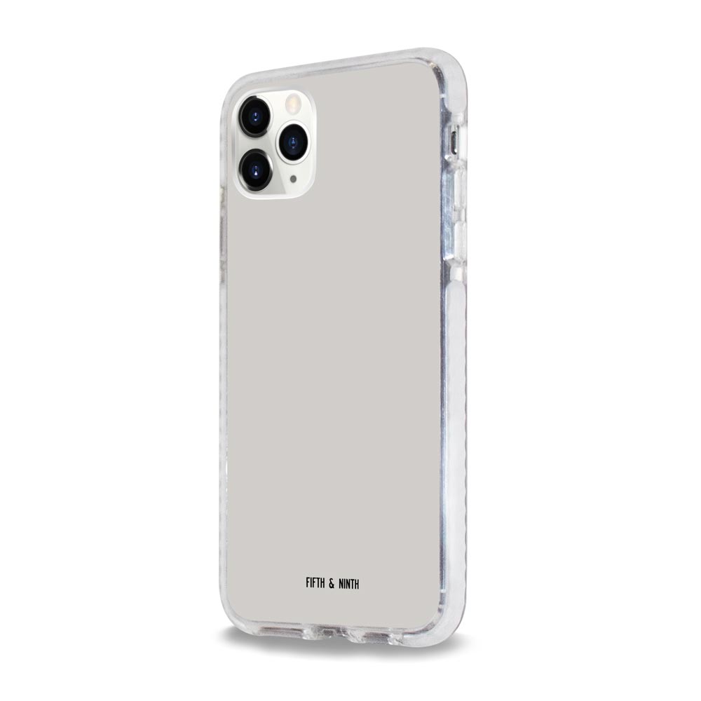 Bone light gray iPhone case