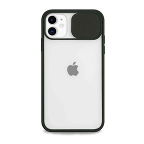 Black lens cover iPhone case