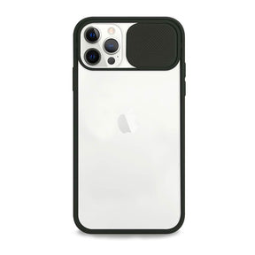 Black camera cover iPhone case