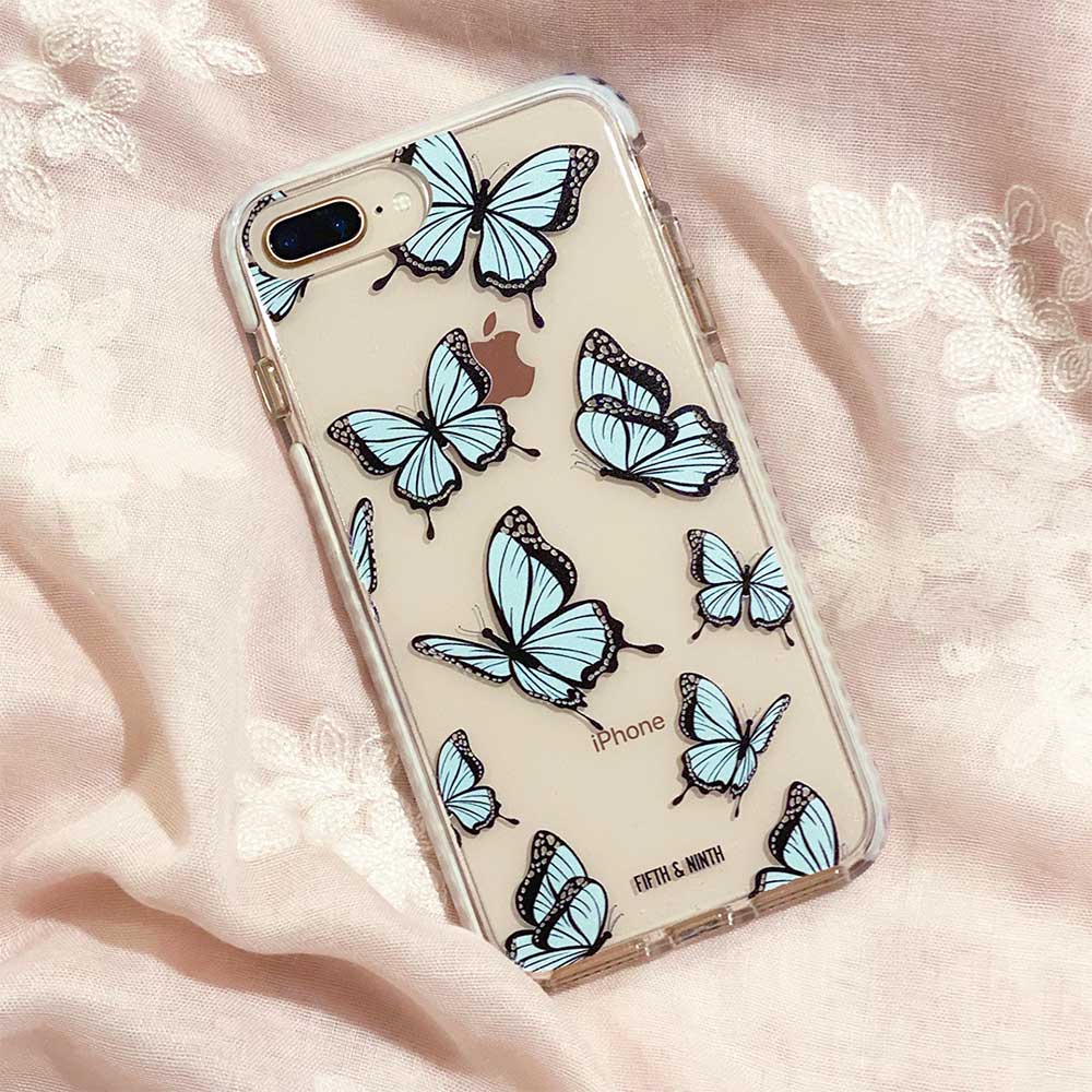 aesthetic butterfly phone case