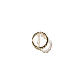 Claire Double Layer Pearl Ring