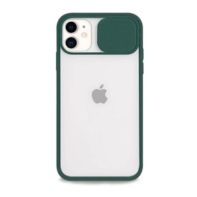 Dark Green Camera Cover iPhone Case