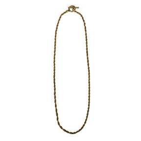 French rope chain necklace