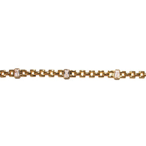 Lydia Rectangle Link Bracelet