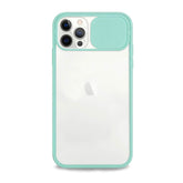 Mint green camera cover iPhone case