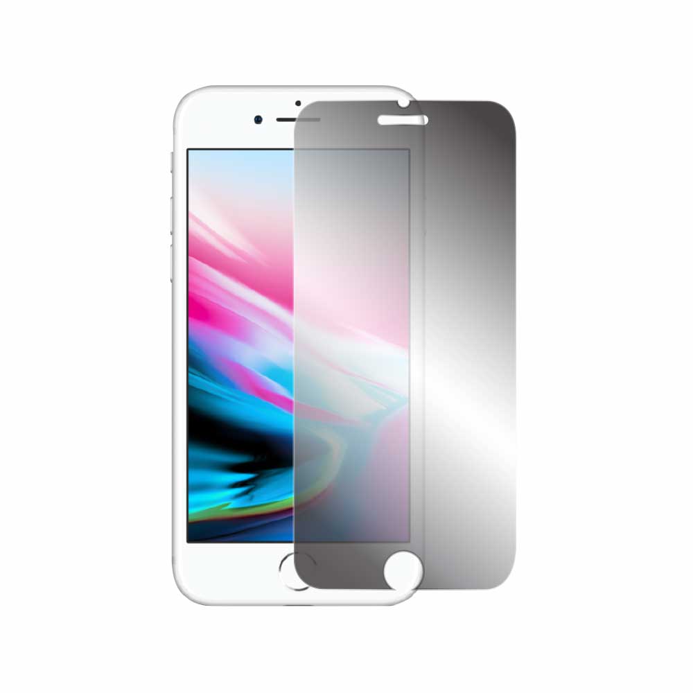 Front and Back Mirror Tempered Glass Screen Protector for Apple iPhone X 8  7 6 5