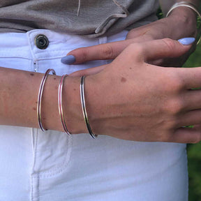 Stackable USA Made Cuff Bracelets
